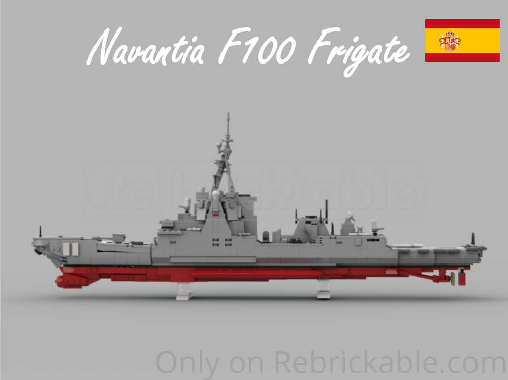 Lego Navantia F100 Frigate