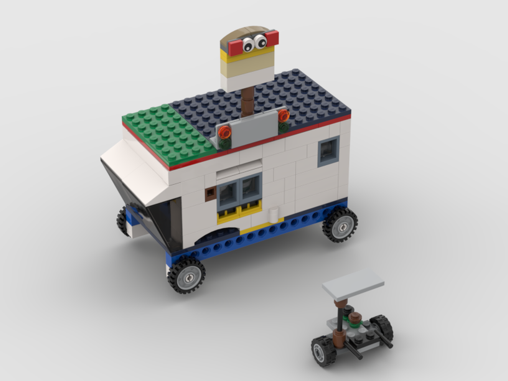 Lego Camión de los helados "El Polo Feliz" / Ice Cream Truck "The happy icecream"