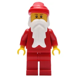 Santa, Plain Red