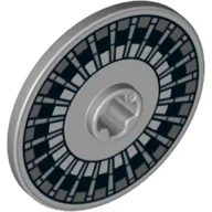 Technic Disc 3 x 3 with Wheel Rim Print