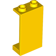 Lego Panel 1 x 2 x 3 [Hollow Studs] / Yellow