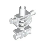 Torso - Skeleton Thick Shoulder Pins, Reinforced Hips with Hole / White