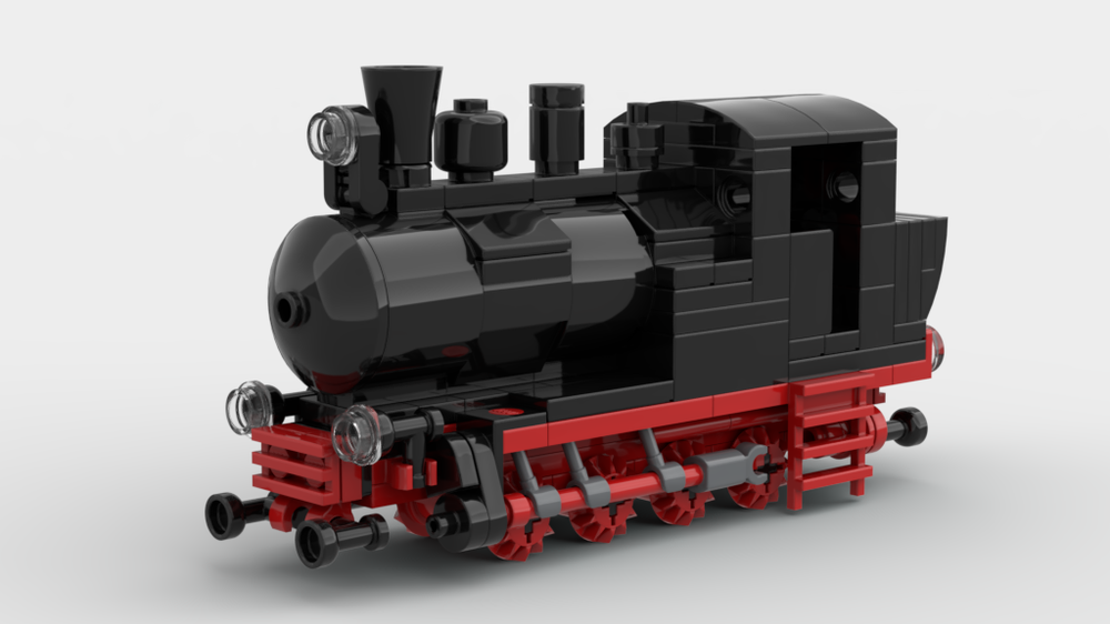 Lego 4-Axle Steam Locomotive