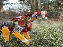 2x 31112 Trimandibulos rex (male minifig scale)