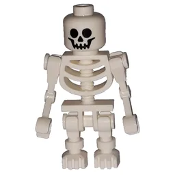 Skeleton, Standard Face, Bent Mechanical Arms