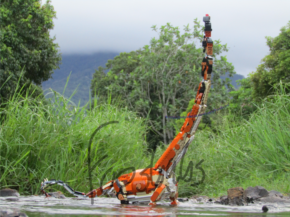 Lego 31129 + 31150 Breviparopus taghbaloutensis Maker
