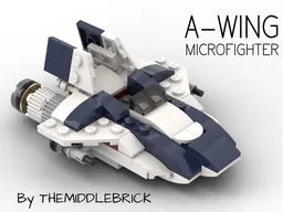 Blue Squadron A-Wing microfighter