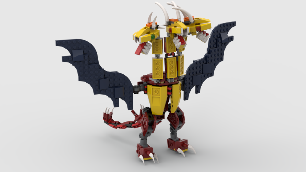Lego King Ghidorah (31102 2-to-1)