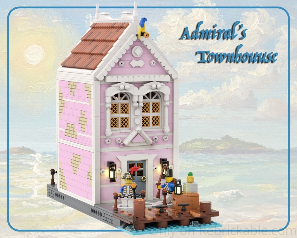 Lego Admiral's Townhouse - Seafarer's Bay