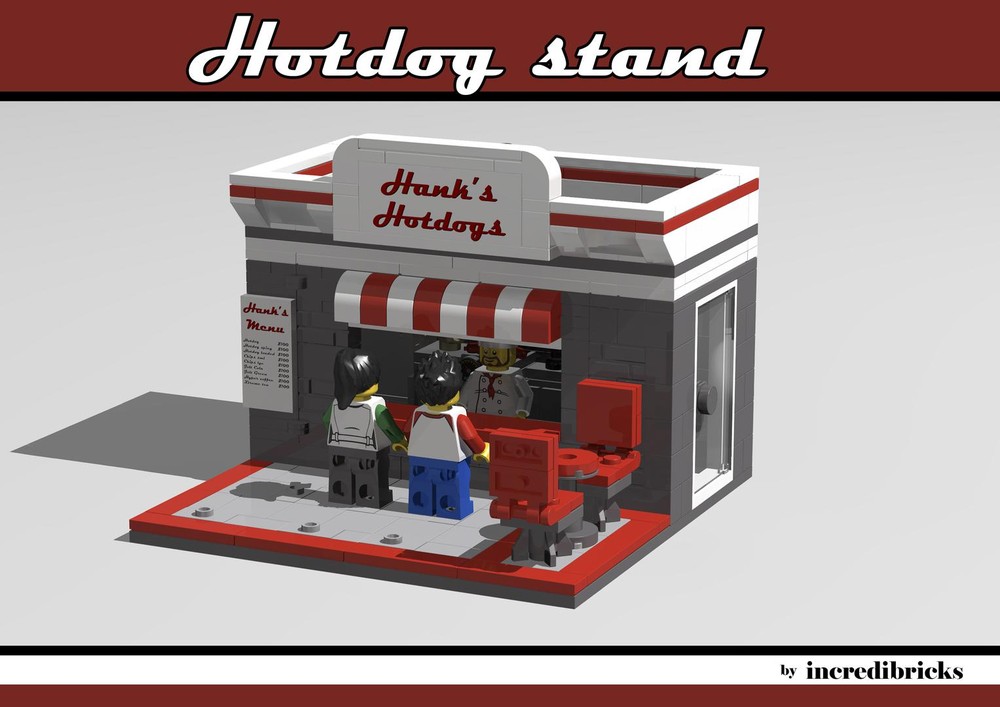 Lego Hotdog Stand
