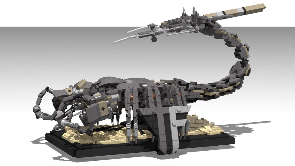 Lego 2007 Scorponok stand