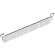 Garage Roller Door Section without Handle / White