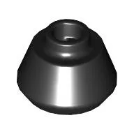 Cone 1 1/2 x 1 1/2 x 2/3 / Black