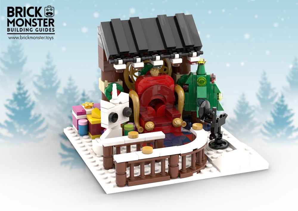 Lego Winter Village - Photos with Santa