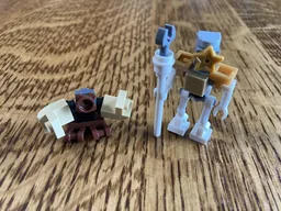 Micro Hewkii and Takanuva