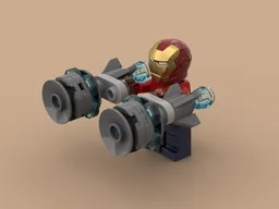 76196 - Iron Man with extra weapons #2
