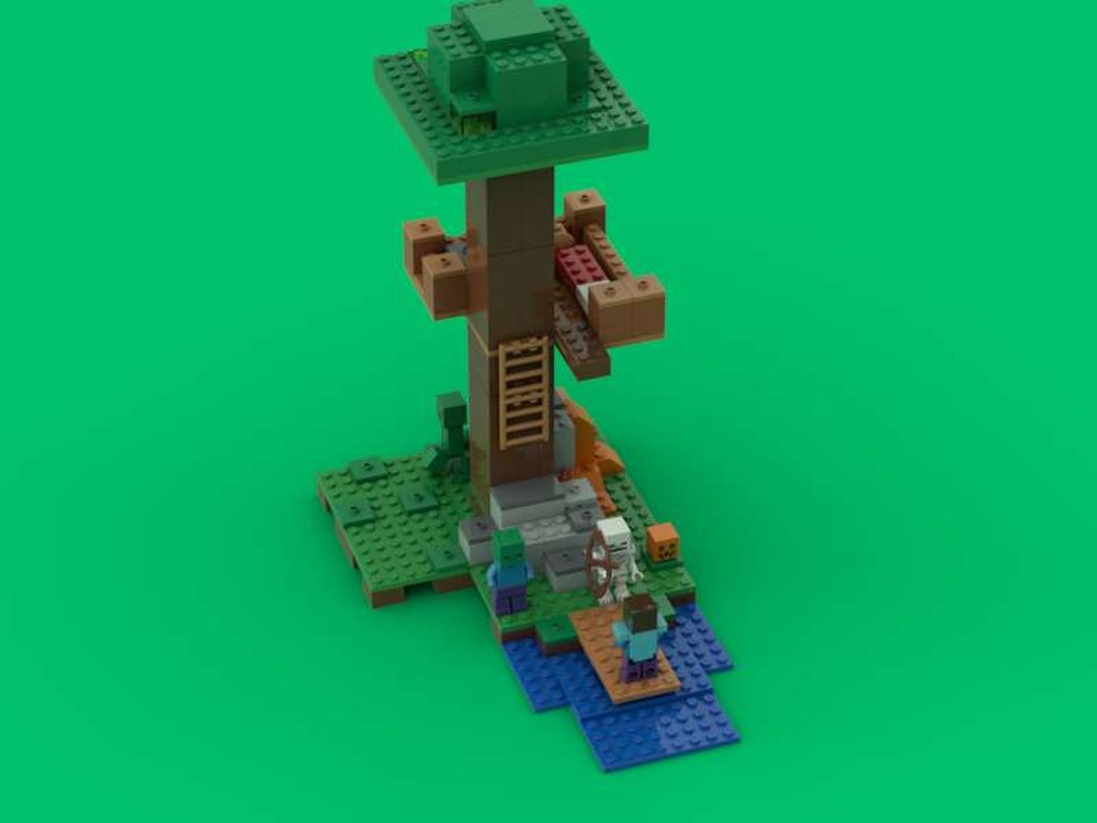 Lego The Treehouse-- Challenge Build 1