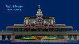 Magic Kingdom Main Street Railroad Station