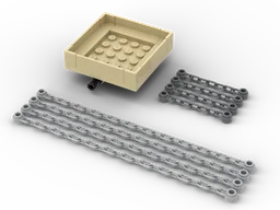 Load Securing Lashing Chain with Box for Inloader