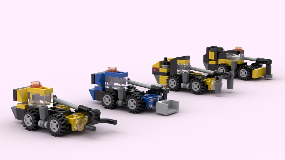 Lego Telehandler Harbour Expansion Pack - BUNDLE -