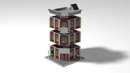 Modular corner bank Moc 264
