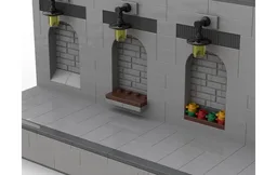 Modular Parisian Promenade - Right corner module