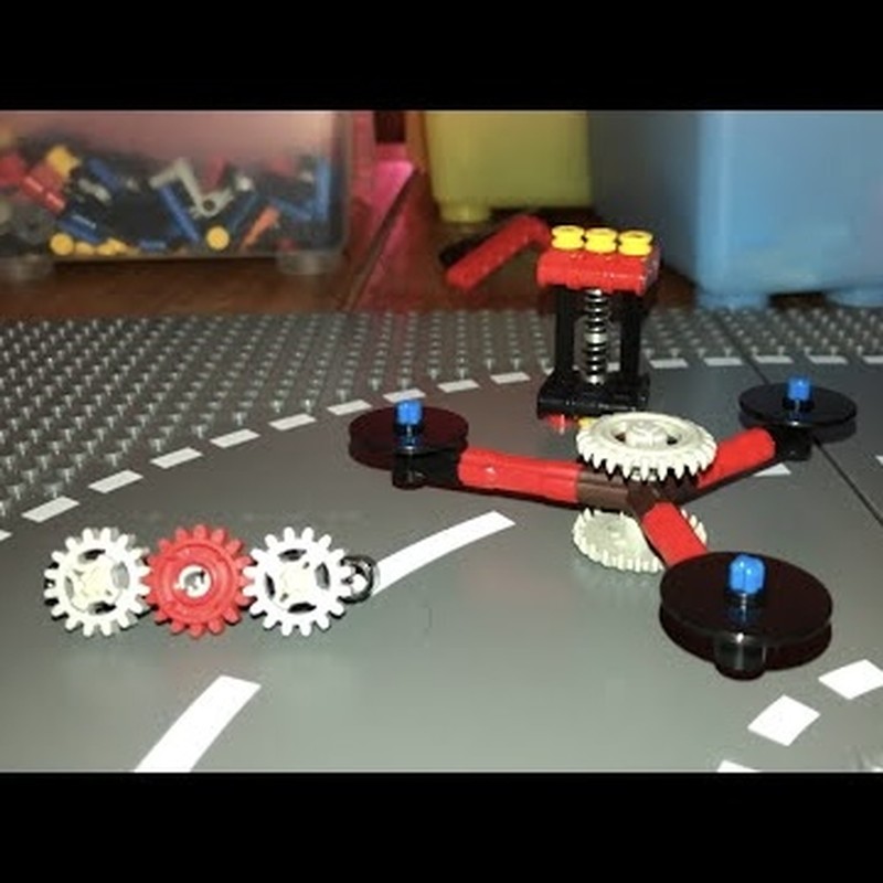 Lego FREE BUNDLE 3 fidget toys out of technic