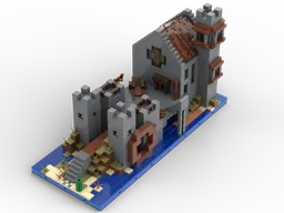 Minecraft Dungeons Highblock Castle Entrance