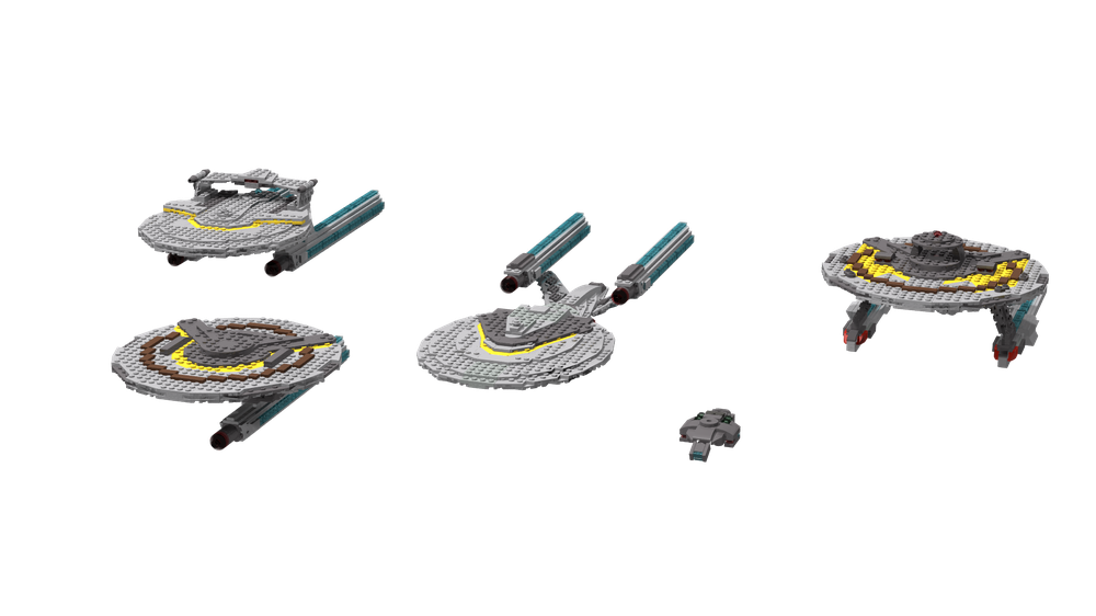 Lego USS Cerritos Alternate Reality Variants Pack + Bonus Section 31 Anaximander