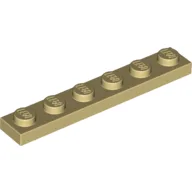 Plate 1 x 6 / Tan