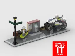 Modular Display for set 60455 - Turn every modular model into a corner