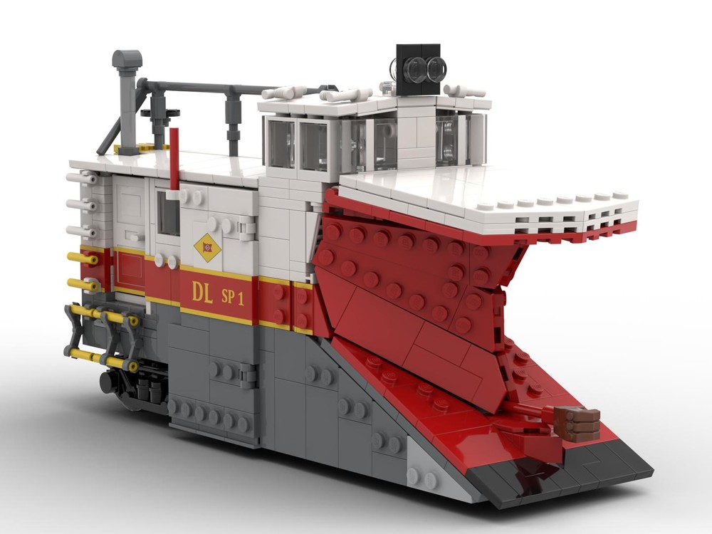 Lego Delaware & Lackawanna Canadian Type Snowplow