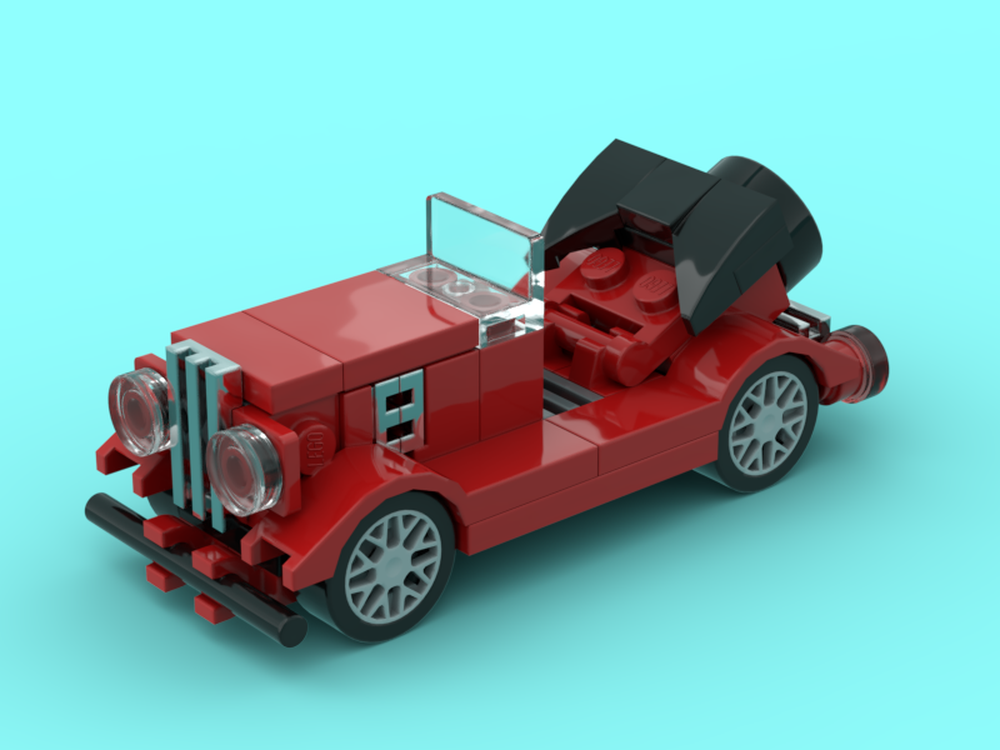 Lego Red Roadster