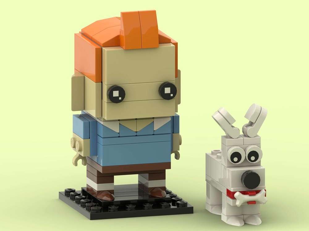Lego Tintin and Snowy (The Adventures of TinTIn)