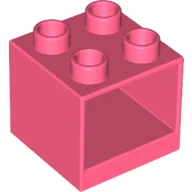 Duplo Cabinet 2 x 2 x 1.5 / Coral