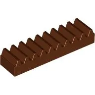 Technic Gear Rack 1 x 4 / Reddish Brown