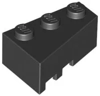 Brick Wedged, Angled 3 x 2 Right