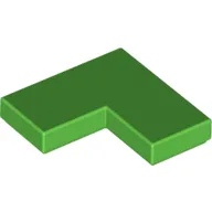Tile 2 x 2 Corner / Bright Green