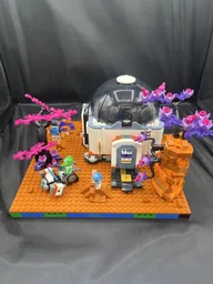 Display for set 60439 - Space Science Lab