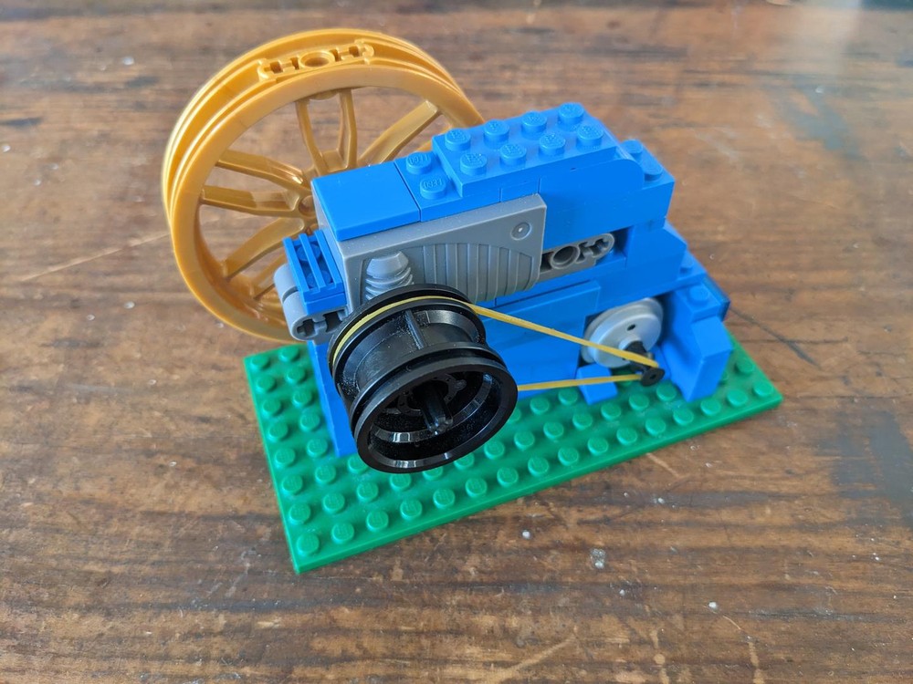Lego electricity generator