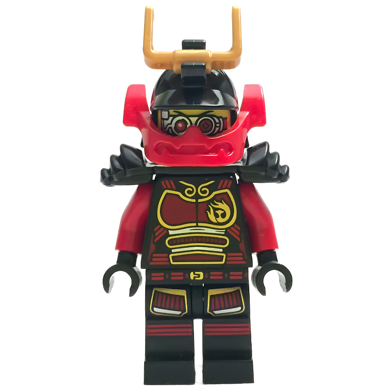 Lego Samurai X / Nya in Black Outfit with Armor