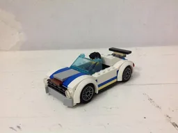 60270 White & Blue Convertible