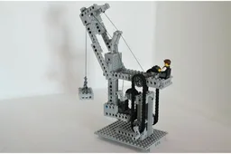 Functional Tensegrity Crane
