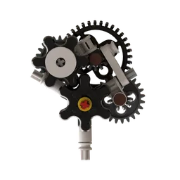 Meta Clock - gearing mechanism