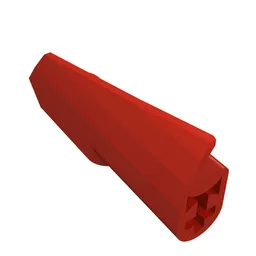 Technic Panel Fairing #21 5L Small Smooth, Side B / Red