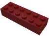 Brick 2 x 6 / Dark Red