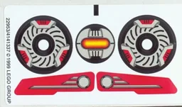 Sticker Sheet for Set 8520-1