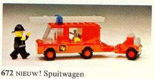 Lego Fire Emergency Van