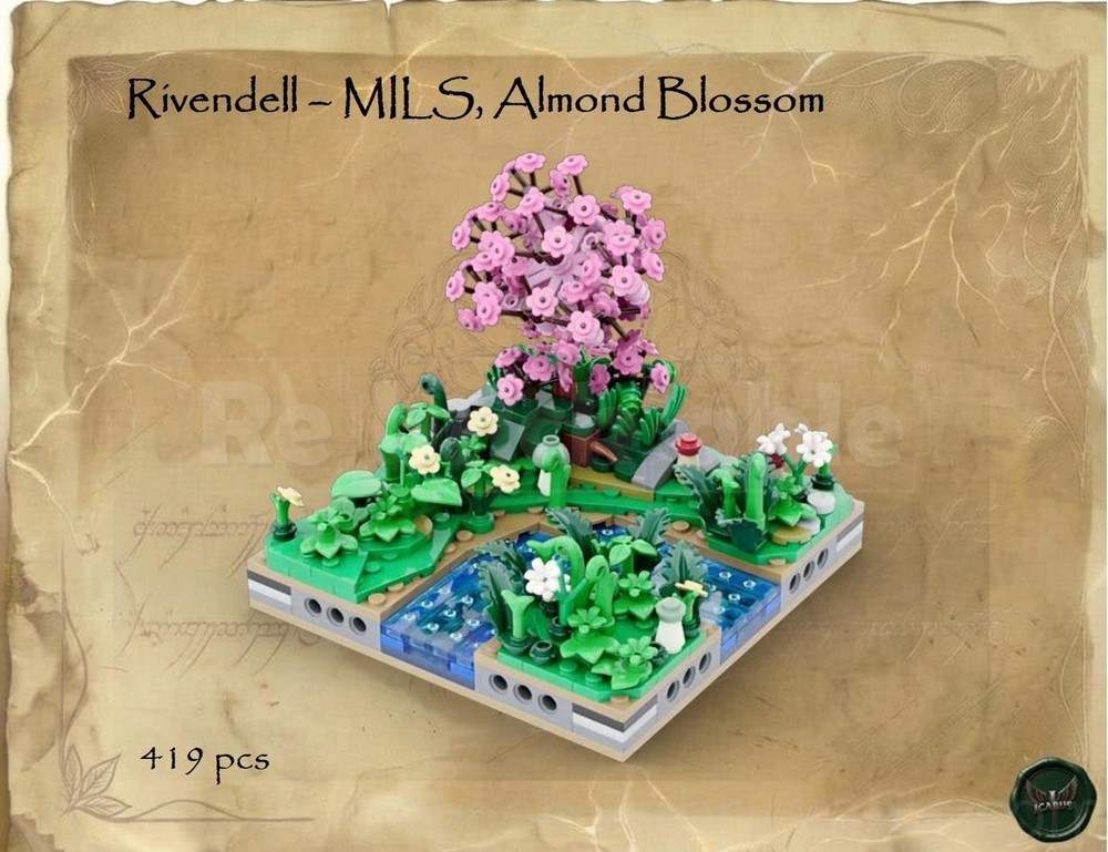 Lego Rivendell - MILS, Almond Blossom