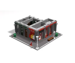 Corner modular building 56.